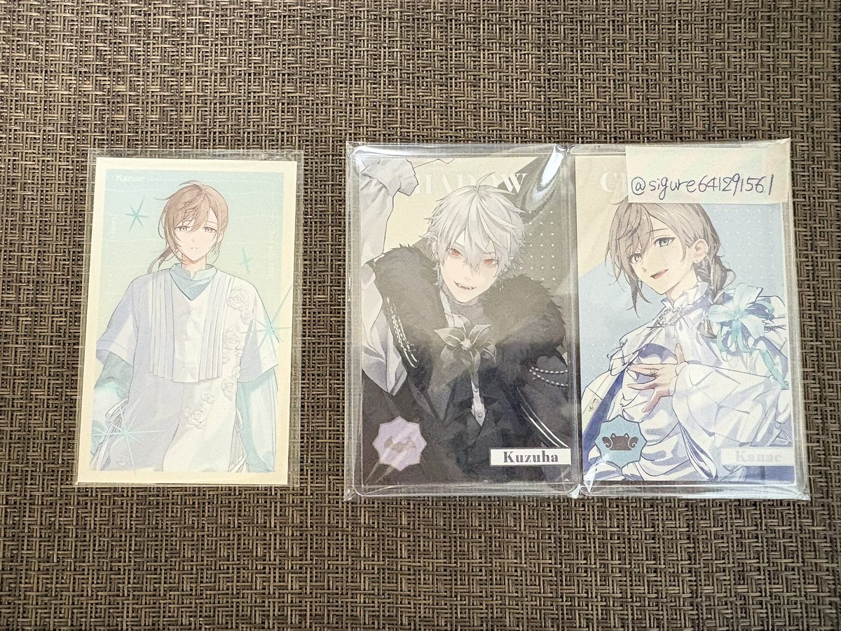 sigure641291561's tweet photo. 【交換】 にじさんじ 叶 2nd LIVE  孤独 -solitude- ライブ グッズ  物販 ランダムカード 8周年 ChroNoiR 特典

譲 ▶︎画像1枚目
求 ▶︎画像2枚目💕

＊郵送又は都内手渡しでのお取引
＊異種交換になりますので難しいとは思いますが、検索からでも気軽にお声掛けくださいませ🙇‍♀️ https://t.co/E9eY6Mxr2p