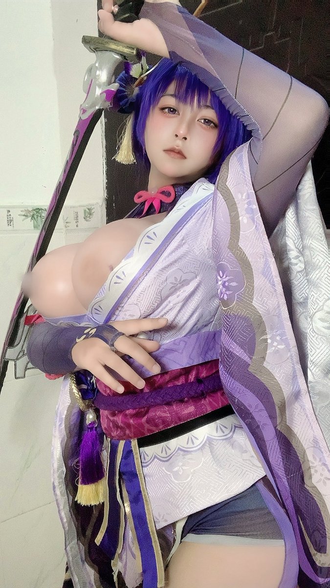 Ailaderbol's tweet photo. #GenshinImpact #原神 #雷电将军 #cosplayㅤㅤㅤㅤㅤㅤㅤ 
无想一刀 https://t.co/OS7ocDosvw