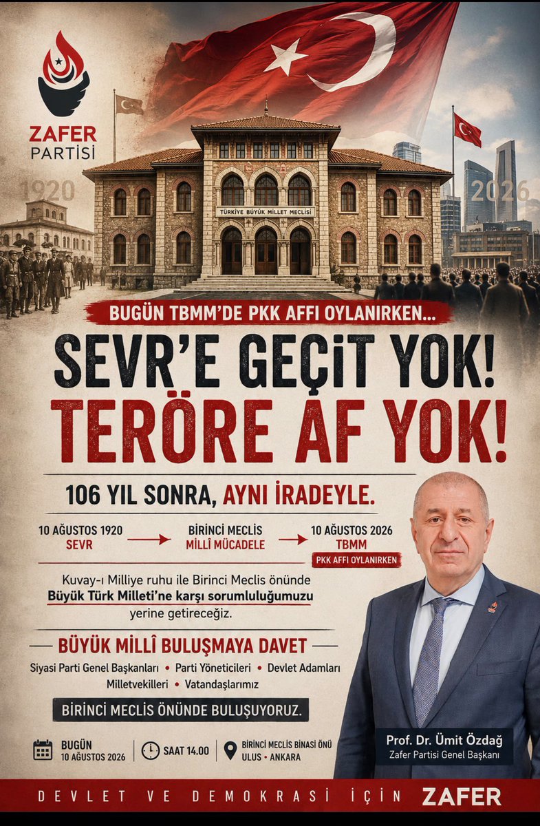 Karapapak15's tweet photo. Bugün  TBMM'de Genel kurula getirilen" Terörsüz Türkiye " kanunu görüşülüp oylanacak. 

İhanet sürecinin Mimarı MHP vebalin sorumlusudur.

Terörsüz Türkiye diyerek,
Ülkeyi teröristlerin kucağına bıraktılar.

Zafer partisi olarak,ihanet sürecinin karşında,milletimizin yanındayız. https://t.co/0FFRuOyWwY