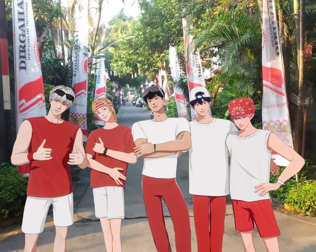 yeaplli's tweet photo. tujuh belas agustusan bersama plave🇮🇩🏃‍♂️🧑‍🤝‍🧑🎉 https://t.co/zIXinITwYT