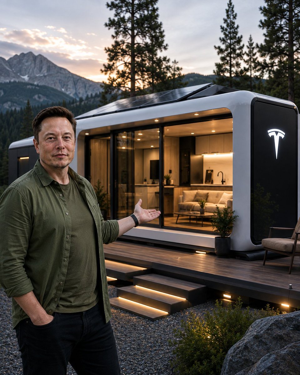 captured_scenes's tweet photo. ❓🏕️ If Elon invited you to spend a weekend in this futuristic mountain home, what would you do first? 🚀

🅰️ Stargaze All Night 🌌
 🅱️ Test The Tech 🤖 
🅲️ Explore The Mountains 🏔️ 
🅳️ Never Leave 😂 https://t.co/o354XK6omW