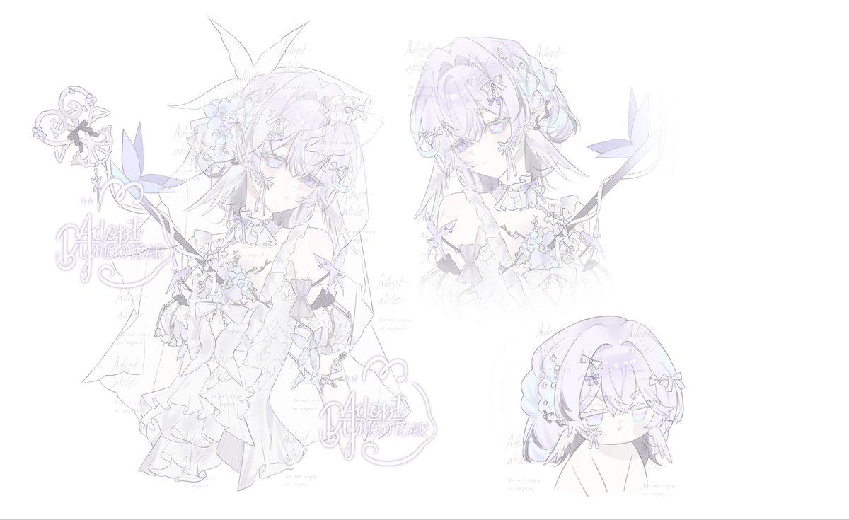 mermi_ii's tweet photo. Adoptable 
*มีเจ้าของแล้ว ไม่เซฟนะคับ*
#adoptable #art #mermiart https://t.co/ULVa1PY2j8