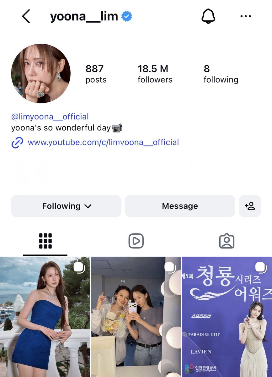 ordinarynojaem's tweet photo. IG user yoona__lim has recently changed her profile picture💙 https://t.co/u7j8KBRjCg