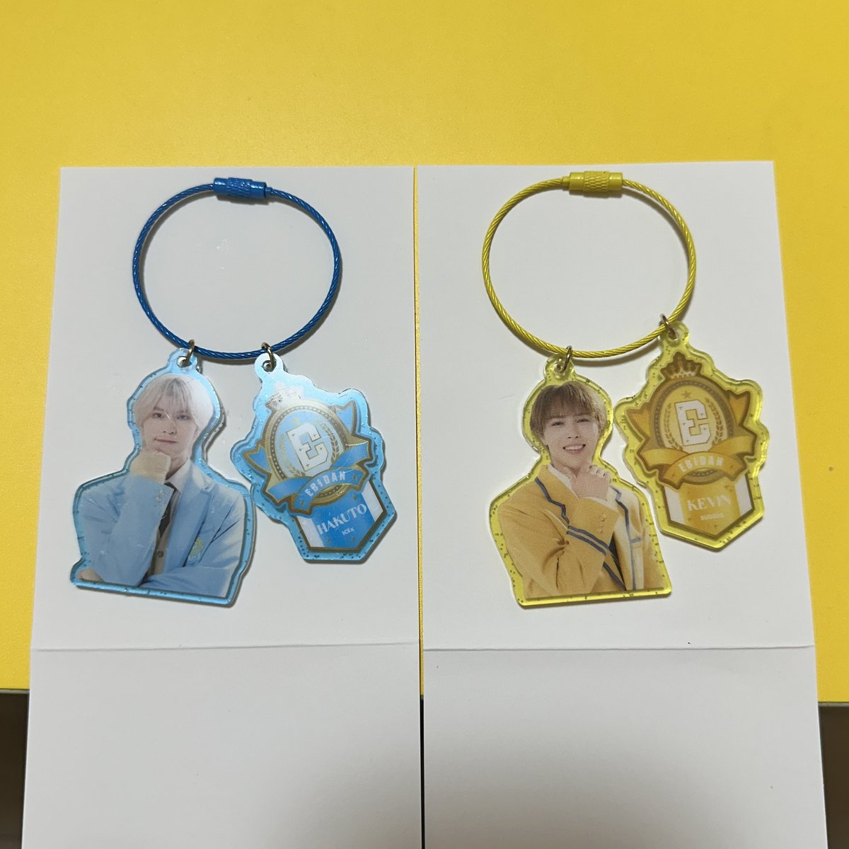darksorcerer27's tweet photo. EBiDAN THE LIVE 2026 エビライグッズ 
アクキー ICEx BUDDiiS M!LK teamC

【譲】画像のもの（千田波空斗 KEVIN）

【求】学生証:曽野舜太

異種･比率違い⭕️

郵送📮にて交換していただける方を探しています。
大変難しいとは思いますが、お心当たりのある方、ご連絡お待ちしております🙇‍♀️ https://t.co/UvIEYUCKp4