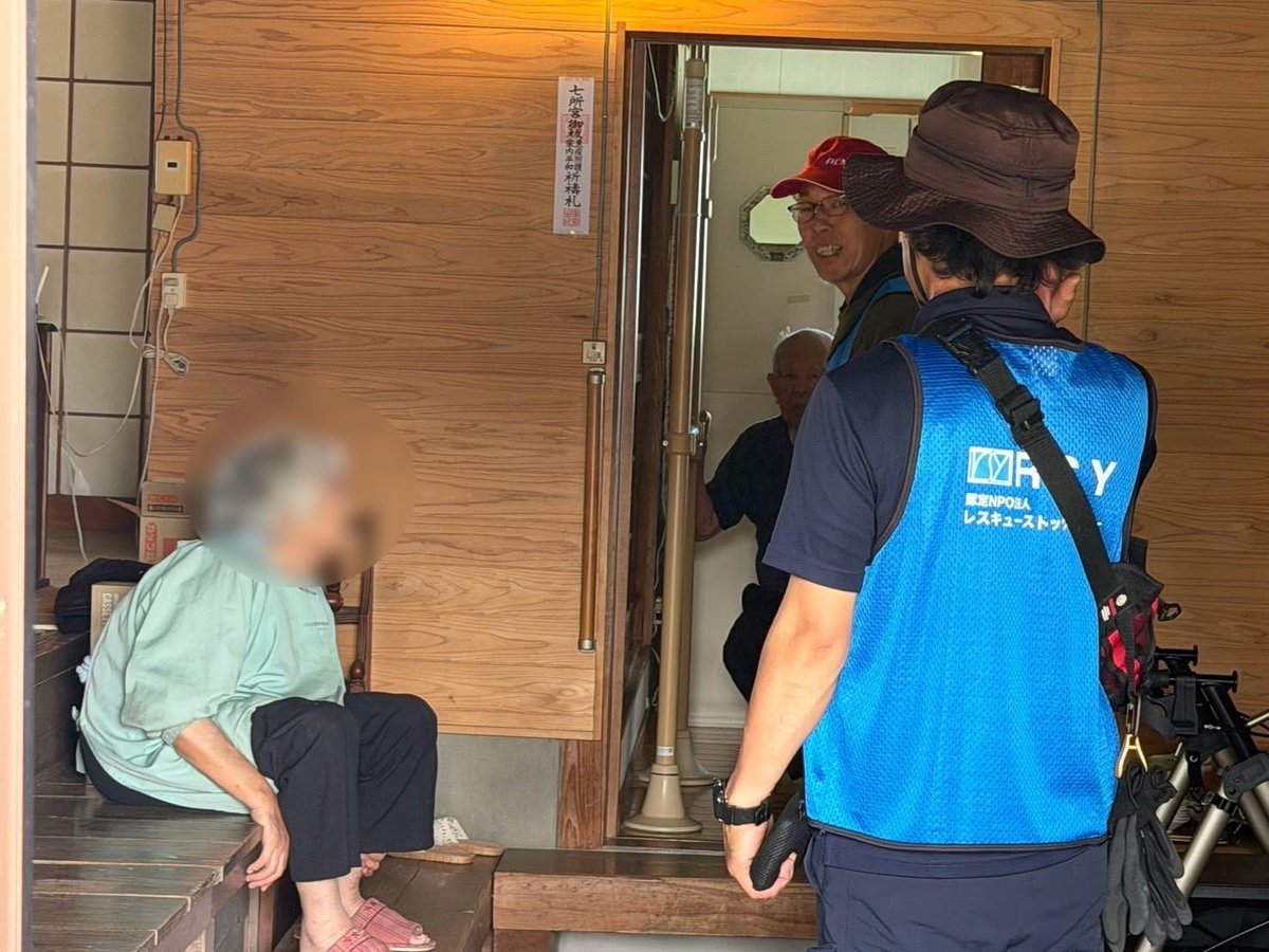 rescuestockyard's tweet photo. 御船町は避難所が1か所、20人以下という状況から、町社協が在宅等で生活されている方が多いと考え、町内外のNPO・ボランティア団体が連携し、7月31日より在宅等被災の訪問を進めています。
https://t.co/9To70IIGba
＃令和8年熊本地震 https://t.co/KiGr526Tfm