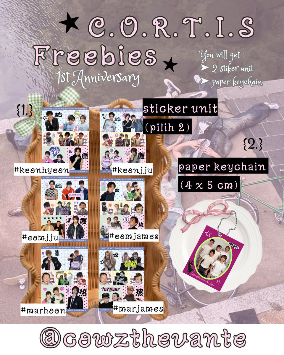 lovekonyon's tweet photo. 🎀 CORTIS 1st Anniversary by @cowzthevante 

🪩likes &amp; rt are appreciated
🪩 coer ina only
🪩 open for trade
🪩 DM for details ya
🪩 drop ur @ for the link co besok 18.8 yah  (ini tes ombak dulu)🥹🤏🏻 murce bgt kok pastinyah😘

good luck ya byy, anw lets be moots coer!! 💓 https://t.co/82qdPEZaQH