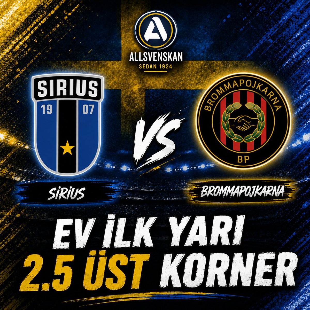 iddaahamster's tweet photo. Ev sahibinin son 5 maçta ilk yarı 4.4 korner ortalaması var. Yaklaşık 1 ay önce deplasmanda karşılaştığı maçta Sirius ilk yarı 3 korner kullanmıştı. Kendi evinde daha da baskın olmalarını bekliyorum.

#iddia #bet #tahmin #banko #kupon #analiz #futbol https://t.co/ChxE1swHny