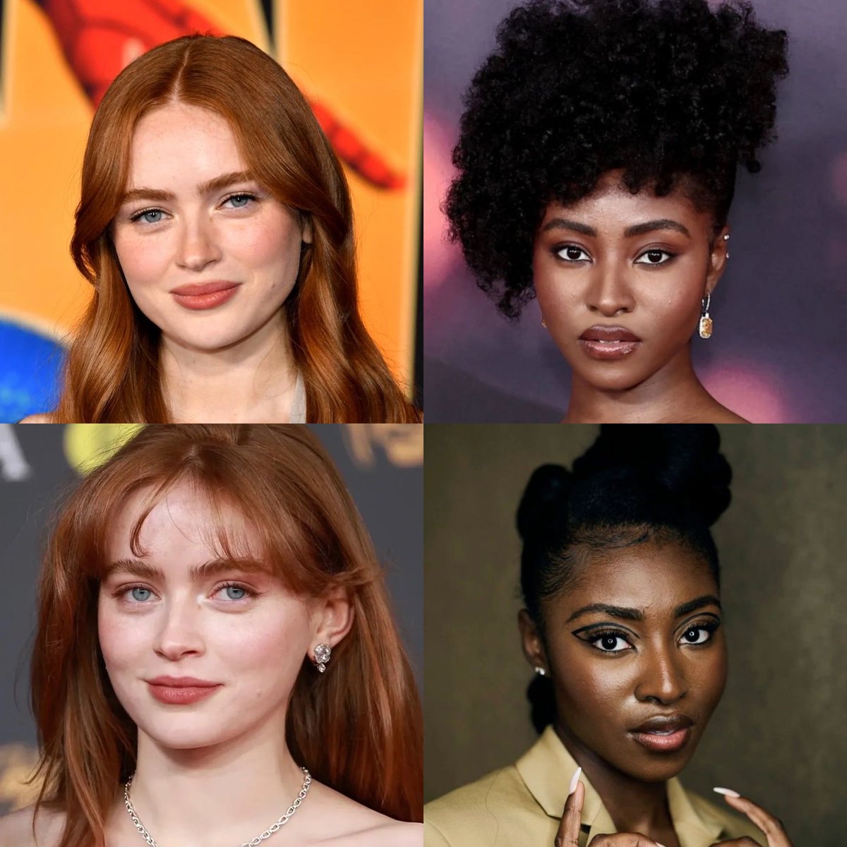 SashaLista's tweet photo. The people saying Jayme looks older than the other cast members who are White, are Racist and I refuse to hear otherwise. Jayme and Sadie literally look like they’re in the same age range and firstly Miss Lawson is not old. So gtfo off my timeline with your rubbish chatter https://t.co/cVSUgak5V1