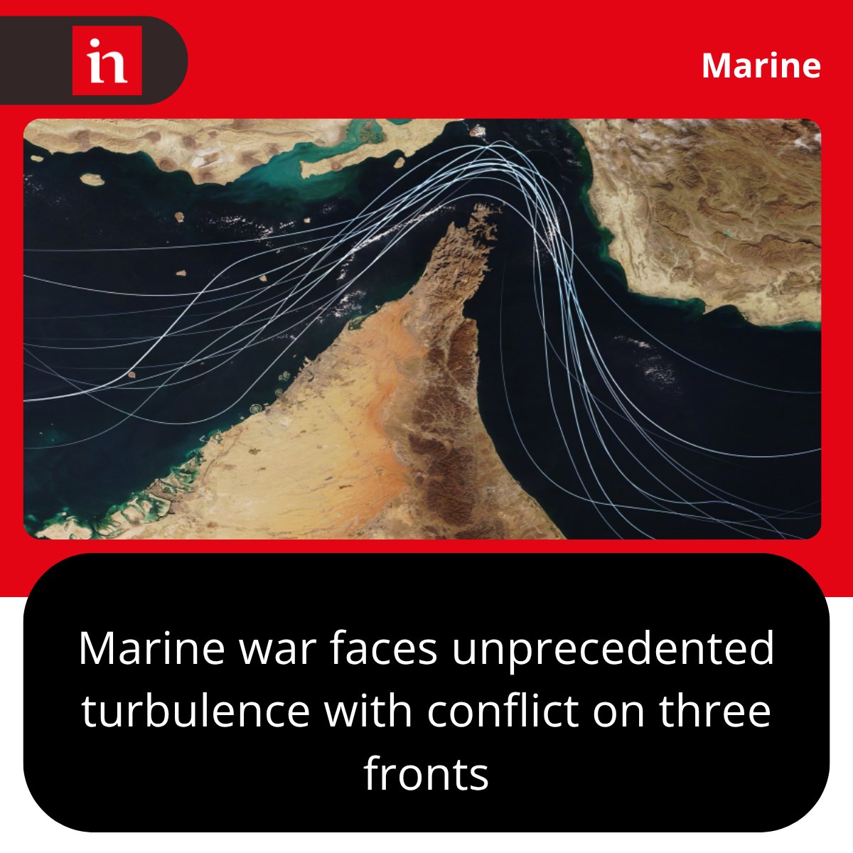 InsuranceInside's tweet photo. Marine war faces unprecedented turbulence with conflict on three fronts

Profitability is expected to be marginal in the class, given the scale of loss activity.

Subscribers can read here: https://t.co/iOkEfbWPiZ

Request your free trial: https://t.co/r34ksFzRD6

#InsiderNews https://t.co/m9pw18wyEB