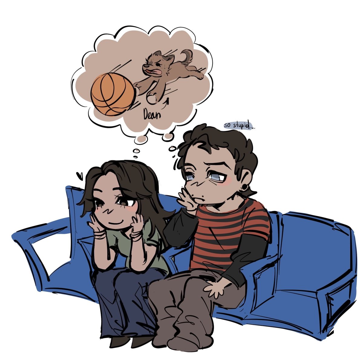 AdichLoh's tweet photo. Dean, his best friend and his girlfriend
#spn #deanwinchester https://t.co/xq9AaC2Swl