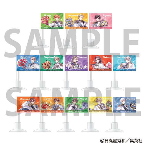 hetalia20thEX's tweet photo. 【#ヘタリア原画展 グッズ紹介】
 ◆ミニフラッグ（全13種）

パーティをさらに盛り上げる、可愛いミニサイズのフラッグ。
 お部屋に飾るもよし、記念撮影のお供にも大活躍間違いなしのアイテムです✨
 
 価格：各770円(税込)

 グッズ詳細URL: 
https://t.co/WysrB0b9L1
 
 #HetaliaWorldFesta