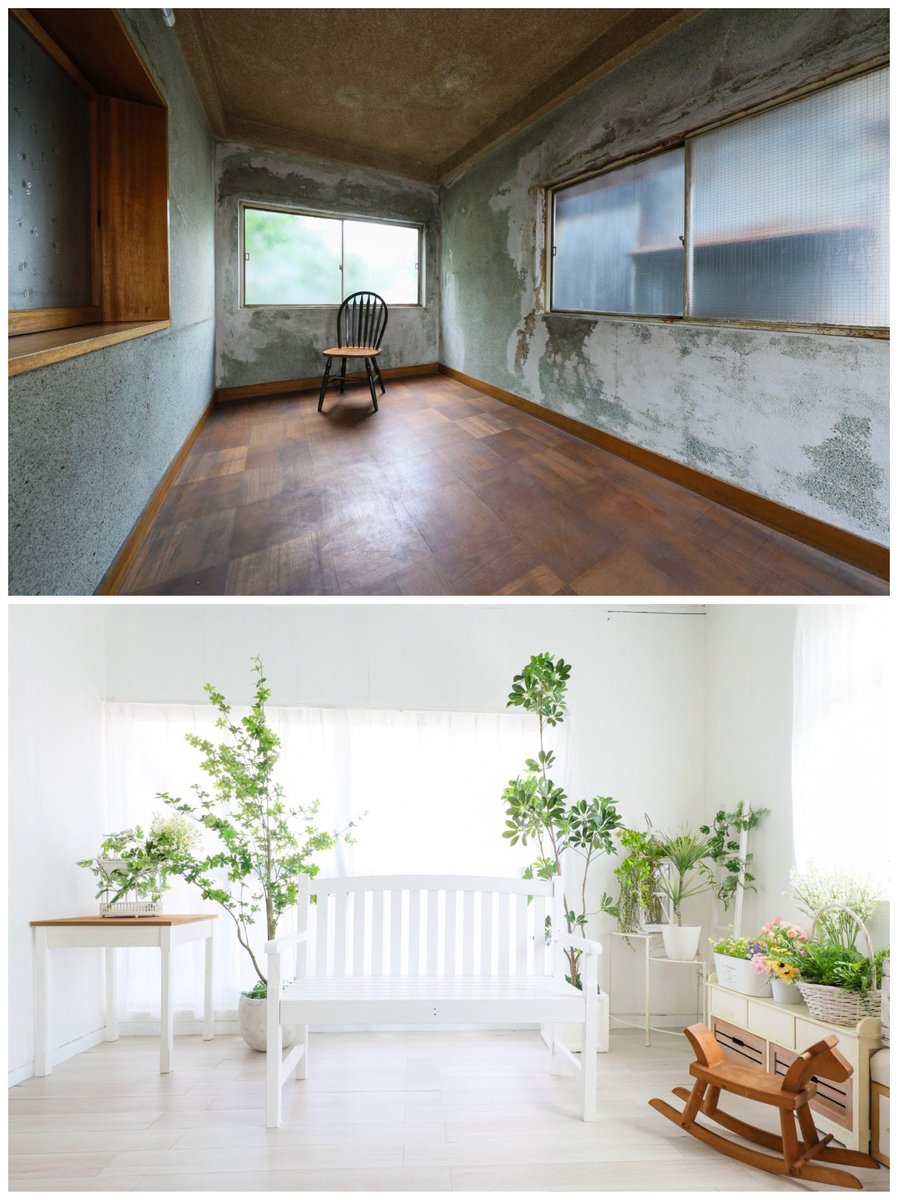 studio_hakutyum's tweet photo. ☀️studio白昼夢🌙
荒川区にある古民家を改装した自然光の沢山入る撮影スタジオです🏠
広々100平米の空間に白い部屋、和室、洋風和室、廃墟部屋など様々なロケーションがあり多様な撮影イメージにお応えします📸
平日1h/3980円
休日1h/4980円
個人・商用同一料金です！
詳しくはHPをご覧ください。 https://t.co/wd1XTaXakv