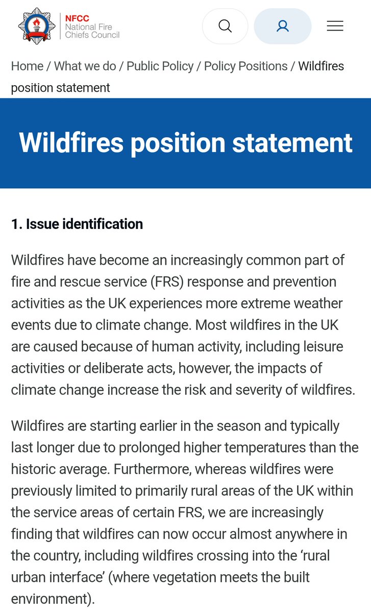 uamh1's tweet photo. @BBCNews Climate change is making controllable fires uncontrollable https://t.co/bVluBSBoPr