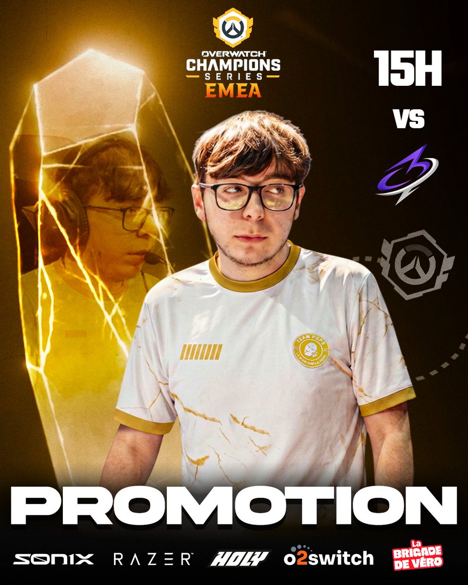 TeamPepsMAX's tweet photo. 🟡 MATCH DAY 

Il est temps de récupérer notre place en OWCS 🎯

Venez écrire l'histoire du club sur la chaine de @FelxGG à 14h15, accompagné de @LuttiLutti_ et @cl_orteg 🔥

Soyez au rendez-vous !!

#AuxArmes⚔️