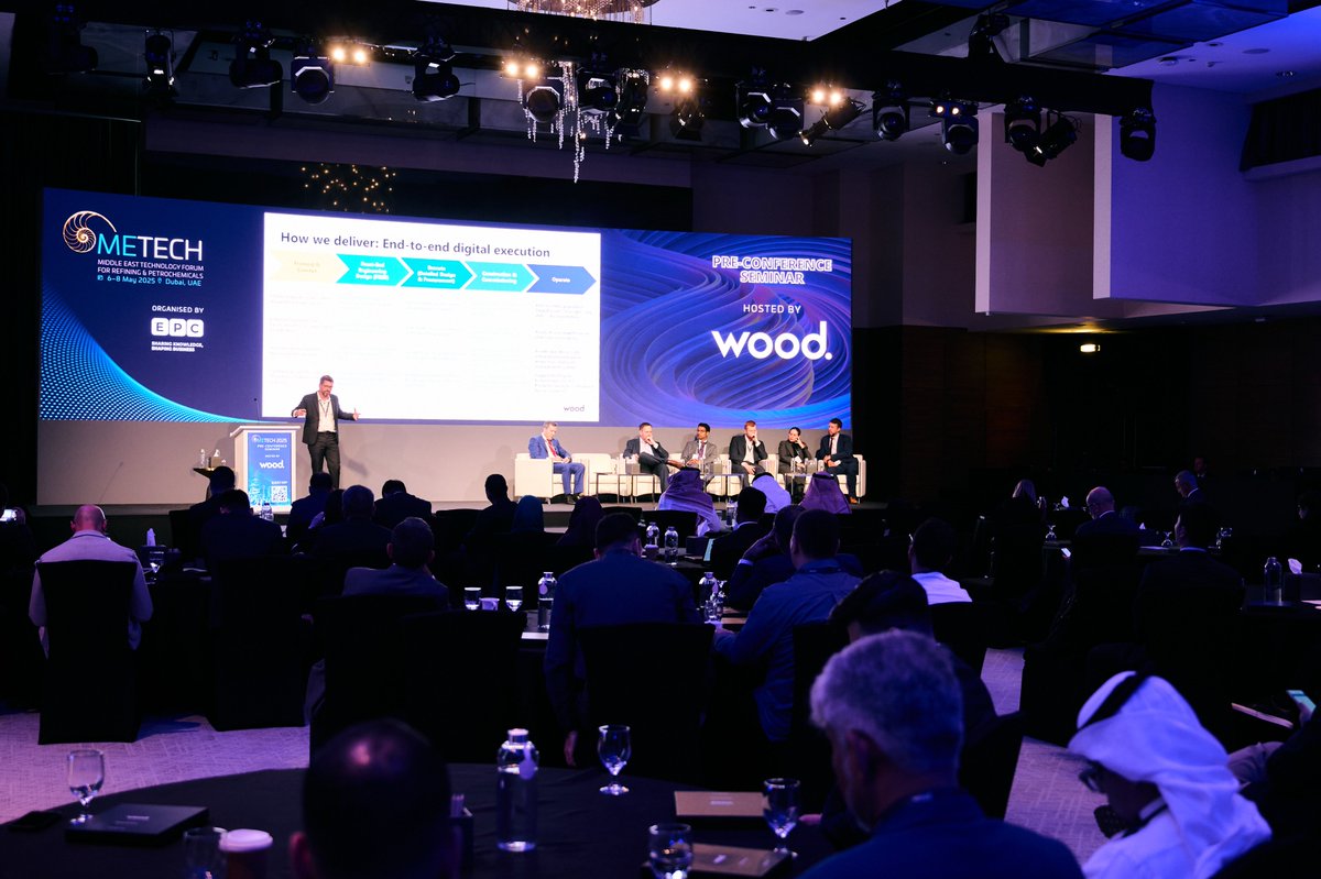 EuroPetro's tweet photo. 📸 Wood Seminar at #METECH...
🔹 Driving Excellence in Downstream: What are the critical decisions transforming the Middle East?

📅 Monday, 14 September 2026
🎟️ Free registration for all operators and producers
https://t.co/s2YfOJgkts

#Downstream #OilAndGas https://t.co/vcGCKKnifj