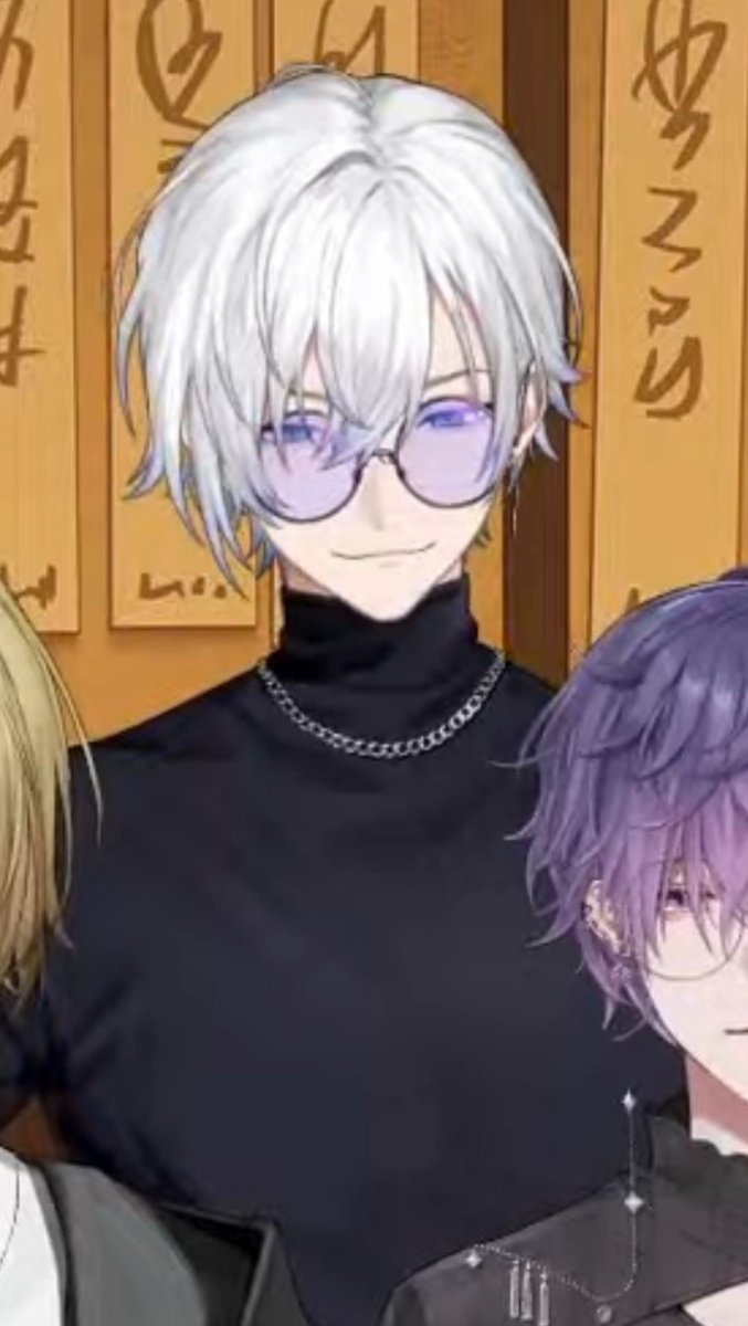 soul_du0's tweet photo. the black fitted turtleneck, purple motif, and light hair?????? uhm holy shit https://t.co/uKjiJrE35I