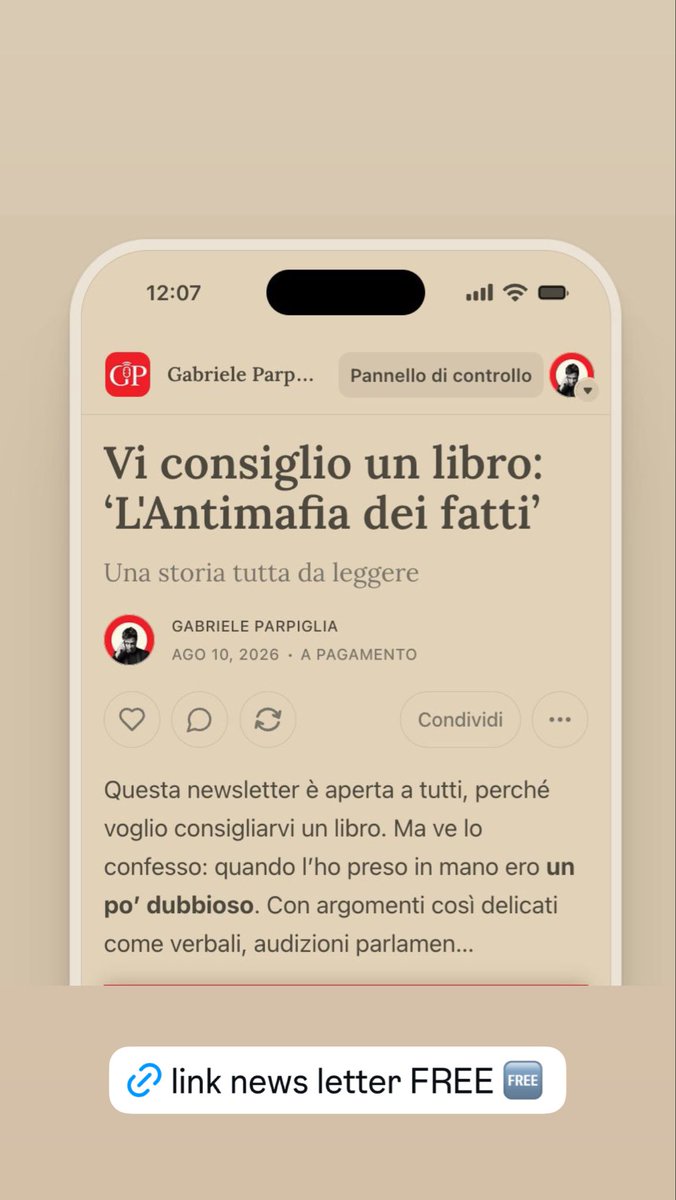 Parpiglia's tweet photo. https://t.co/lAXuo8goXO #newsletter free https://t.co/oFLlnZbwCk