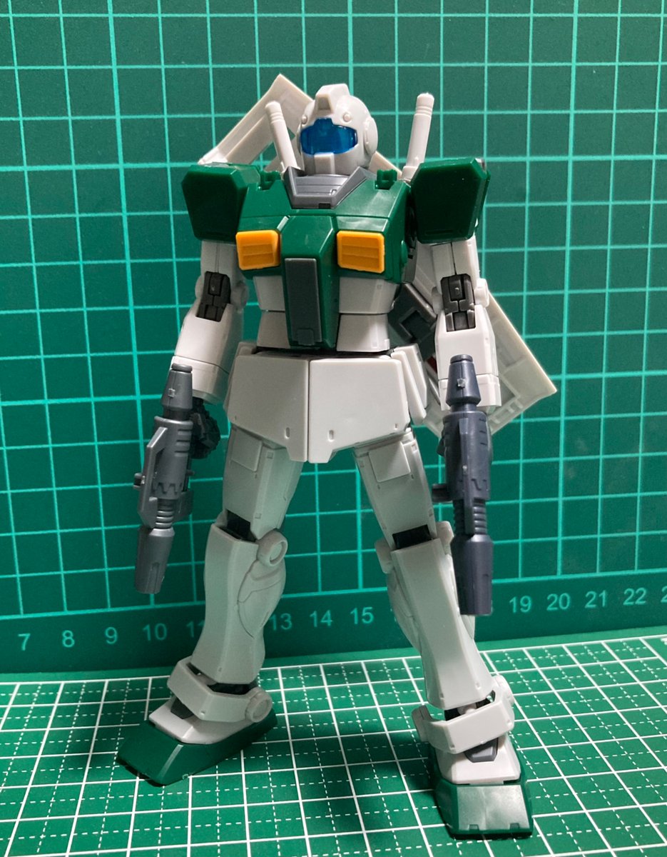 Marcy_stroke08's tweet photo. ジムスループ＋オリジンガンダム
ジムすぎるジムだ、、、 https://t.co/T3MudfjoIa