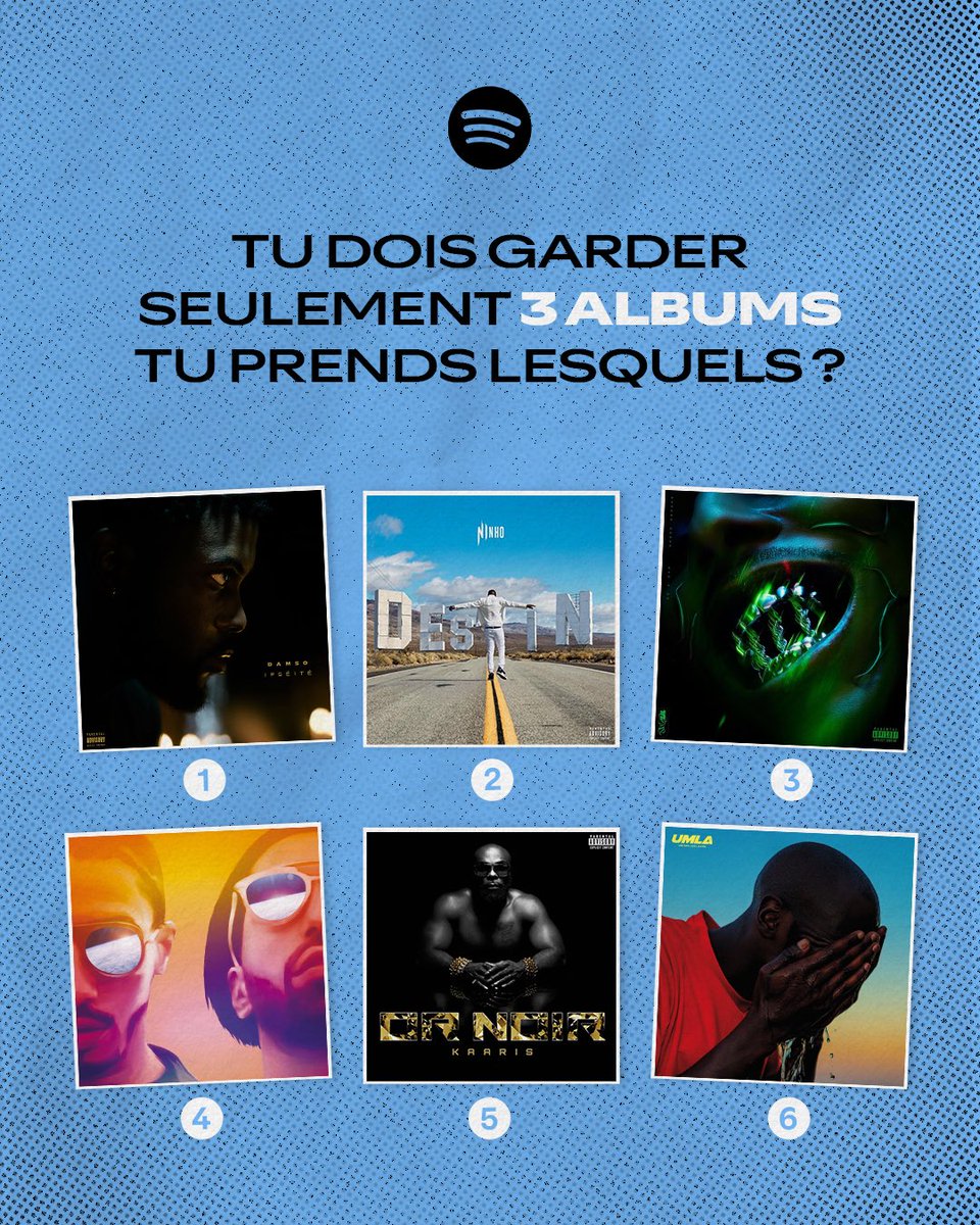 spotifyfrance's tweet photo. Bon courage pour choisir 🥶 https://t.co/WjHskm9ONc