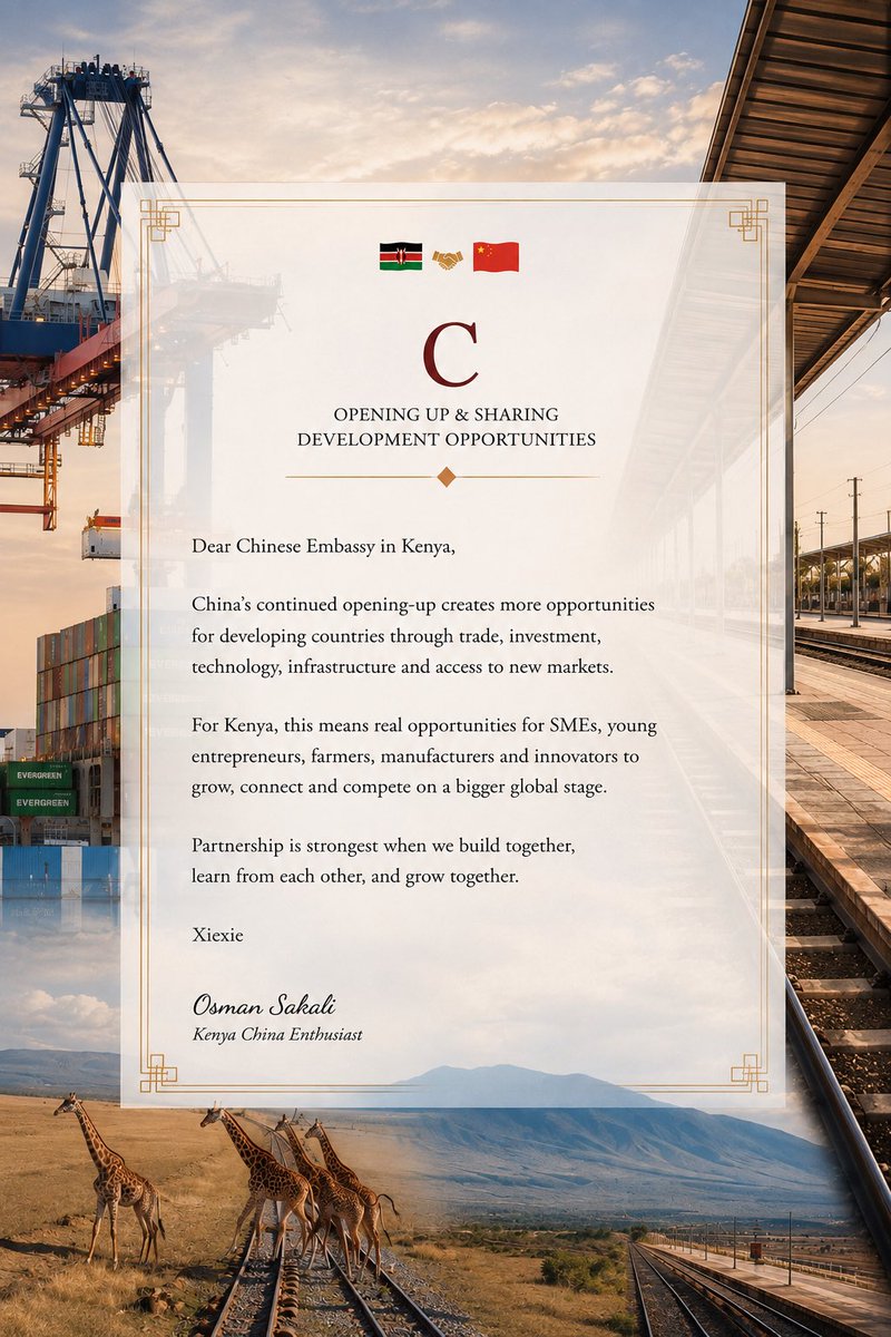SakaliOsman's tweet photo. @ChineseEmbKenya @AmbGuoHaiyan @ChineseEmbKenya https://t.co/50FwEbSWLG