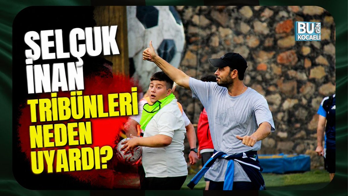 bugunkocaeligzt's tweet photo. SELÇUK İNAN TRİBÜNLERİ NEDEN UYARDI? https://t.co/tgwBt0E9fd #Selçukİnan #Kocaelispor #ZEDFC https://t.co/V6RfwM4Ai9
