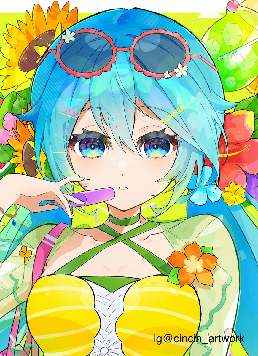 CINcin_illust's tweet photo. Summer time☀️
#初音ミク https://t.co/r64RVilECE