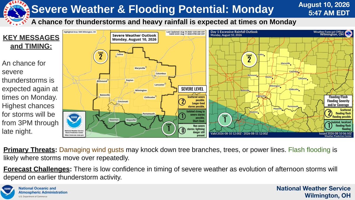 NWSILN's tweet photo. A very active pattern coming up!! ⛈☔🌊⚡
Unfortunately, there is high uncertainty regarding timing of storms over the coming days, so we recommend checking radar before you head out and check frequently for forecast updates. https://t.co/0CaApEzBoc