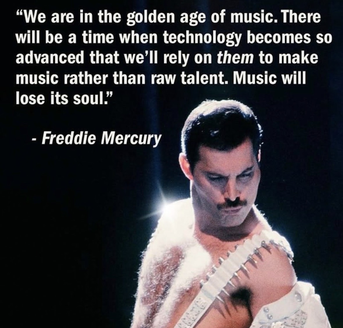 historyrock_'s tweet photo. Freddie Mercury was so right about this https://t.co/nsplfjNhfL