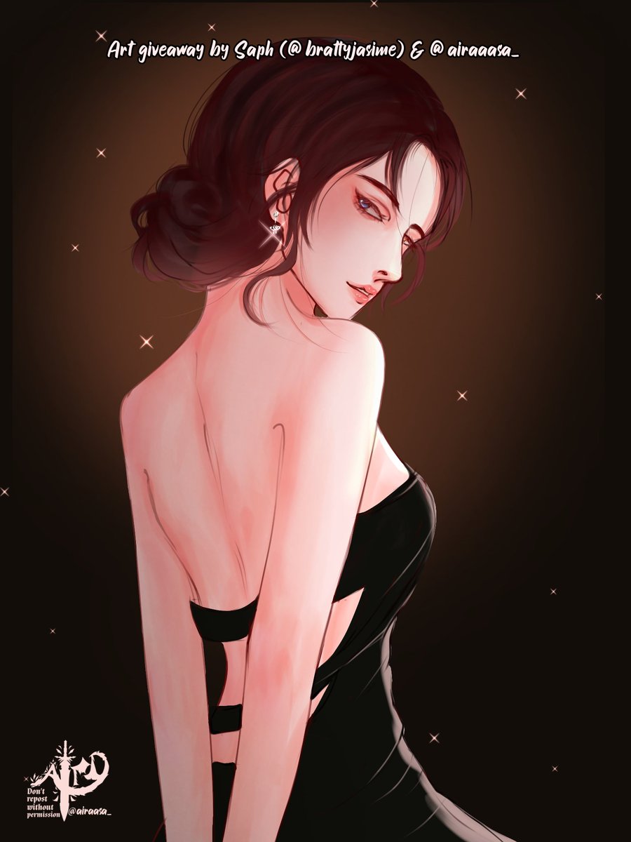 calyssiane's tweet photo. A beautiful art gift portrait of Caly♡

Thank you so much @brattyjasminee for hosting the raffle, and huge thanks to @airaasa_ for drawing this gorgeous piece❤️🫶 https://t.co/y3qBwcbrfW