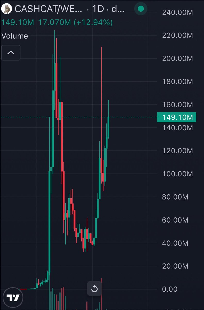 MoneyLord's tweet photo. Main barbells for now $CASHCAT & $MARSCOIN

Very convincing these two gonna lead us into this cycle on-chain season 

$CASHCAT since day one was easy trade and obvious that it will get full support from robinhood

They know what they are doing and green chain will be bigger then base in terms of runners + support to the people that build on their chain 

$MARSCOIN its a perfect meme and spawned in perfect time

Heavily pushed by binance, since they want that stock volume

There is no better way to get it then thru a meme stock, retail gonna love this coin, since you make passive income just by holding it

Send them both to 1B+