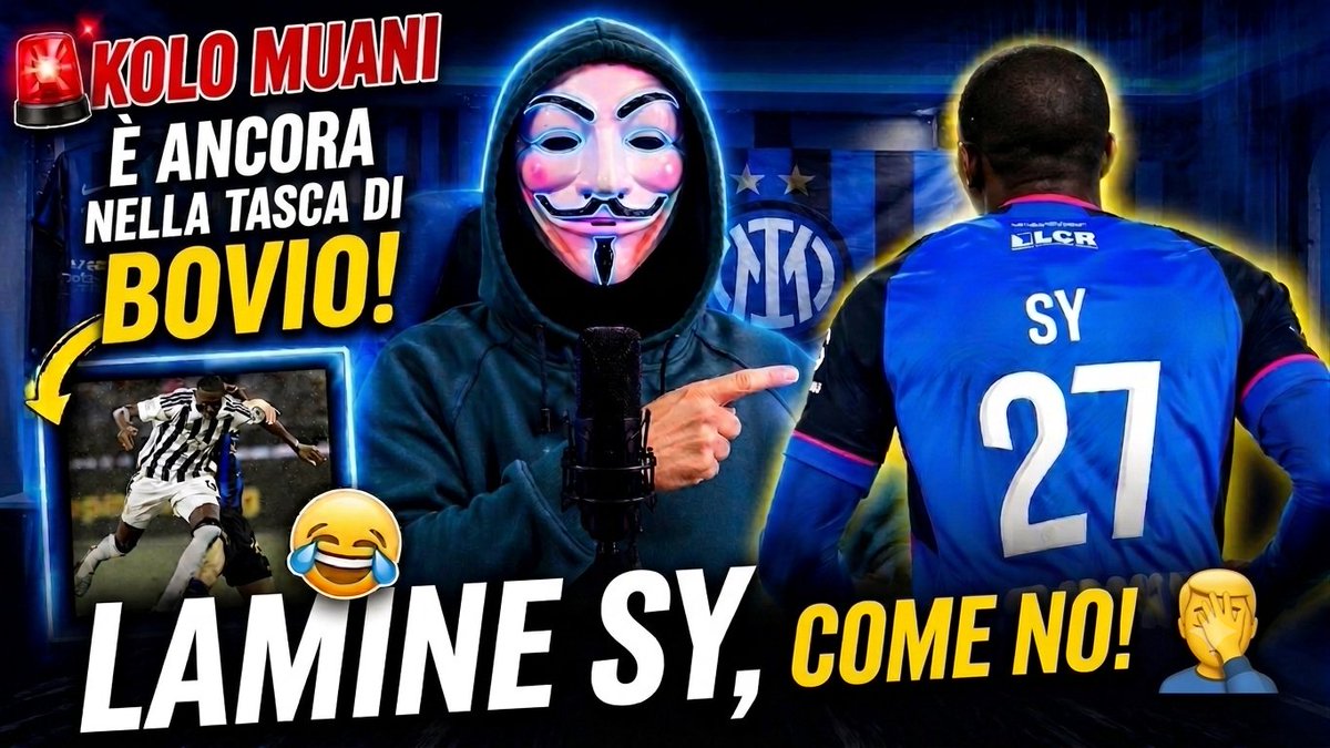 Sibilo88's tweet photo. 🚨 KOLO MUANI è ancora nella tasca di BOVIO! 😂 LAMINE SY, come NO!🔥
👉 https://t.co/MFjzAR4v1u
#inter #calciomercato #sy #curtisjones #bovio #juveinter #laminesy #diatta #kolomuani #juve #rube https://t.co/iPOCaiVqxK
