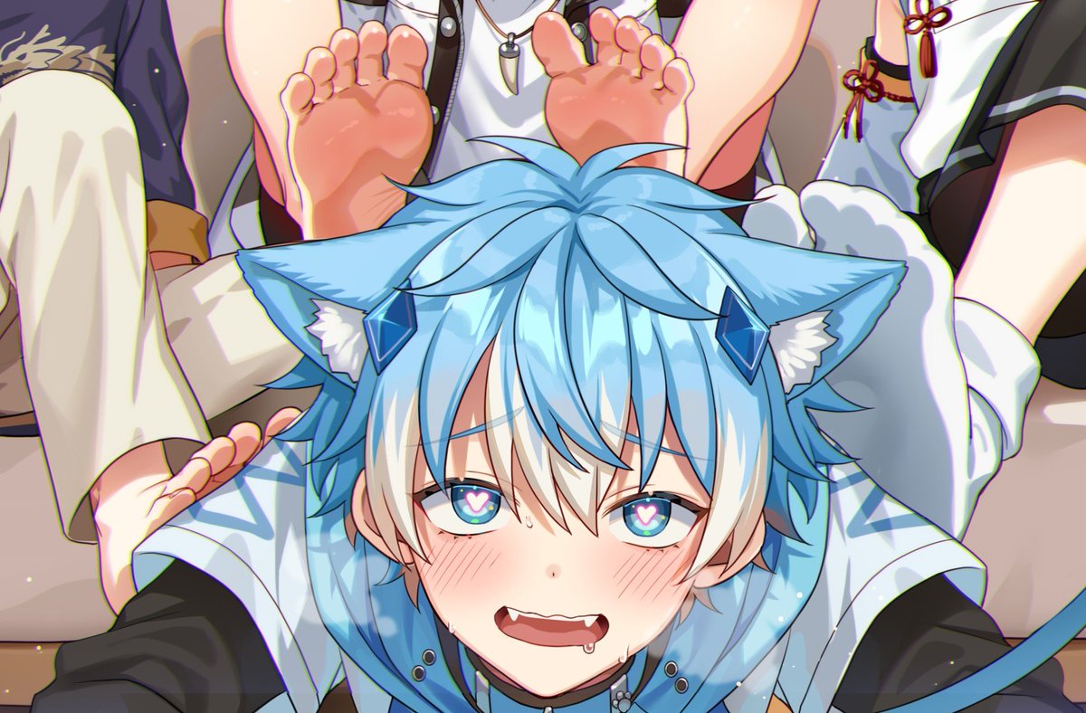 inuashi_kiiidog's tweet photo. ご主人様！！！
おはわんわんわんわんわん！！！！！！

スパダリ変態足フェチわんこが
帰ってきたわんよ！！！！！！
＼(＞ω＜)わふーっ!

頑張ってきたよ！！！
だから一旦ふみふみして！！！！！

わんわんわんわんわん！！！

 #おはようVtuber https://t.co/pChGtDoN7q