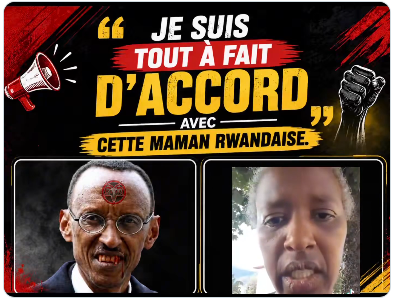 kinshasaweb's tweet photo. #M23EqualsRwanda #MappingReport #SanctionRwanda #BoycottRwanda #StopKagameNow #M23 #RwandaIsKiling #Genocidecongo #RwandaiskillingInRDCongo #RwandaUgandaCrisis #CrimedeGuerre #RwandaiskillingInRDC
Je suis tout à fait d’accord avec cette maman rwandaise.
https://t.co/dQNfNdL58j https://t.co/VgQ0PwzNaa