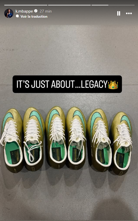 lnstantFoot's tweet photo. "Tout est une question d'héritage. 👑"

La story de Kylian Mbappé. 🇫🇷 https://t.co/eBVSnsW1gd