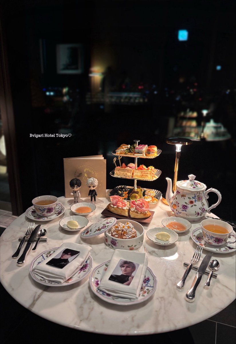 _xXxSylus's tweet photo. 📍 Bvlgari Hotel Tokyo✨

念願ヌン✨
全部が素敵空間で最高でした😭♡
次行く時はシンさんとのおそろいネックレスつけて行きたいな♥️

セイボリー多めのヌンなので、甘いのあんま得意じゃない方も食べやすい美味しいヌンでした🎶 https://t.co/SfYCwIEPB6