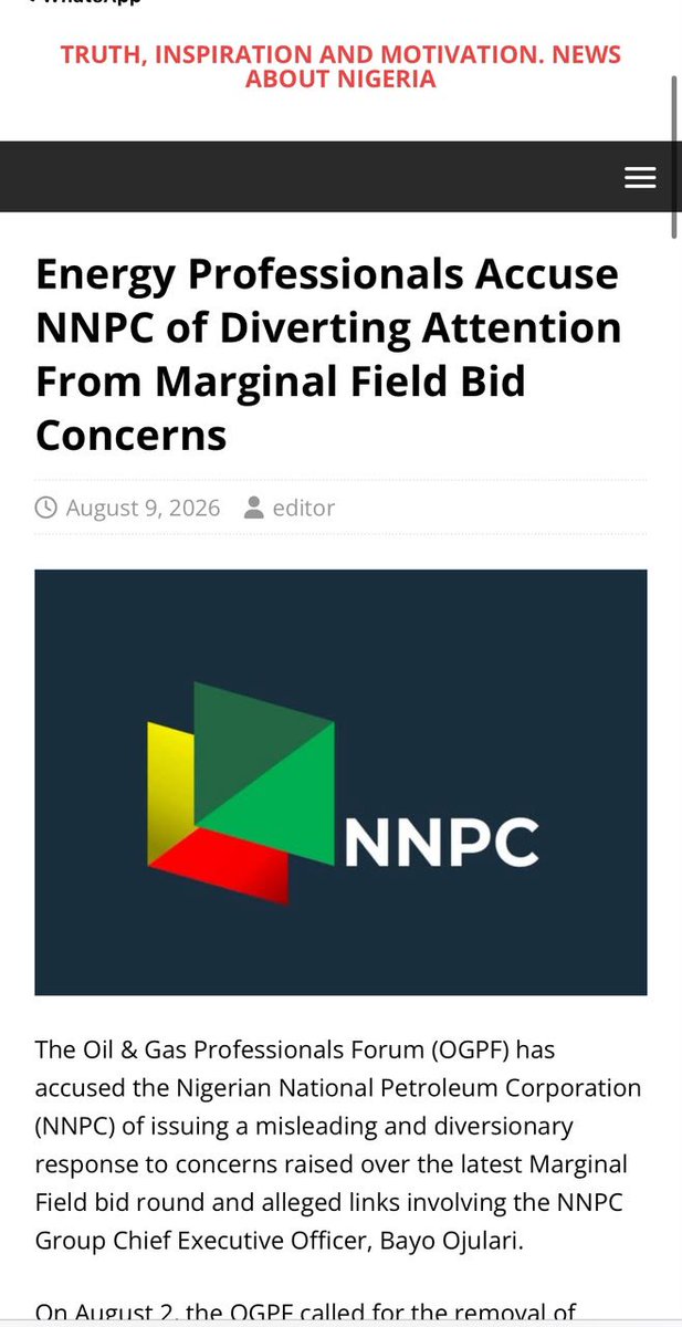 _minaatt's tweet photo. Nigerians deserve confidence that no bidder received preferential treatment. #NNPCMustExplain https://t.co/Xy4DLEHK2R