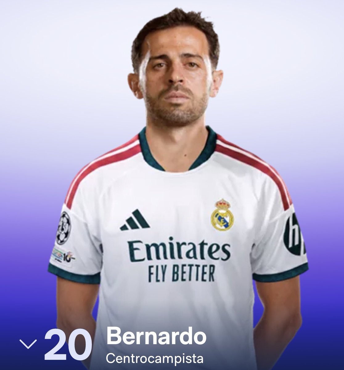 MadridXtra's tweet photo. 🚨 BERNARDO SILVA IS NUMBER 20! https://t.co/ZKa6V9KCEn