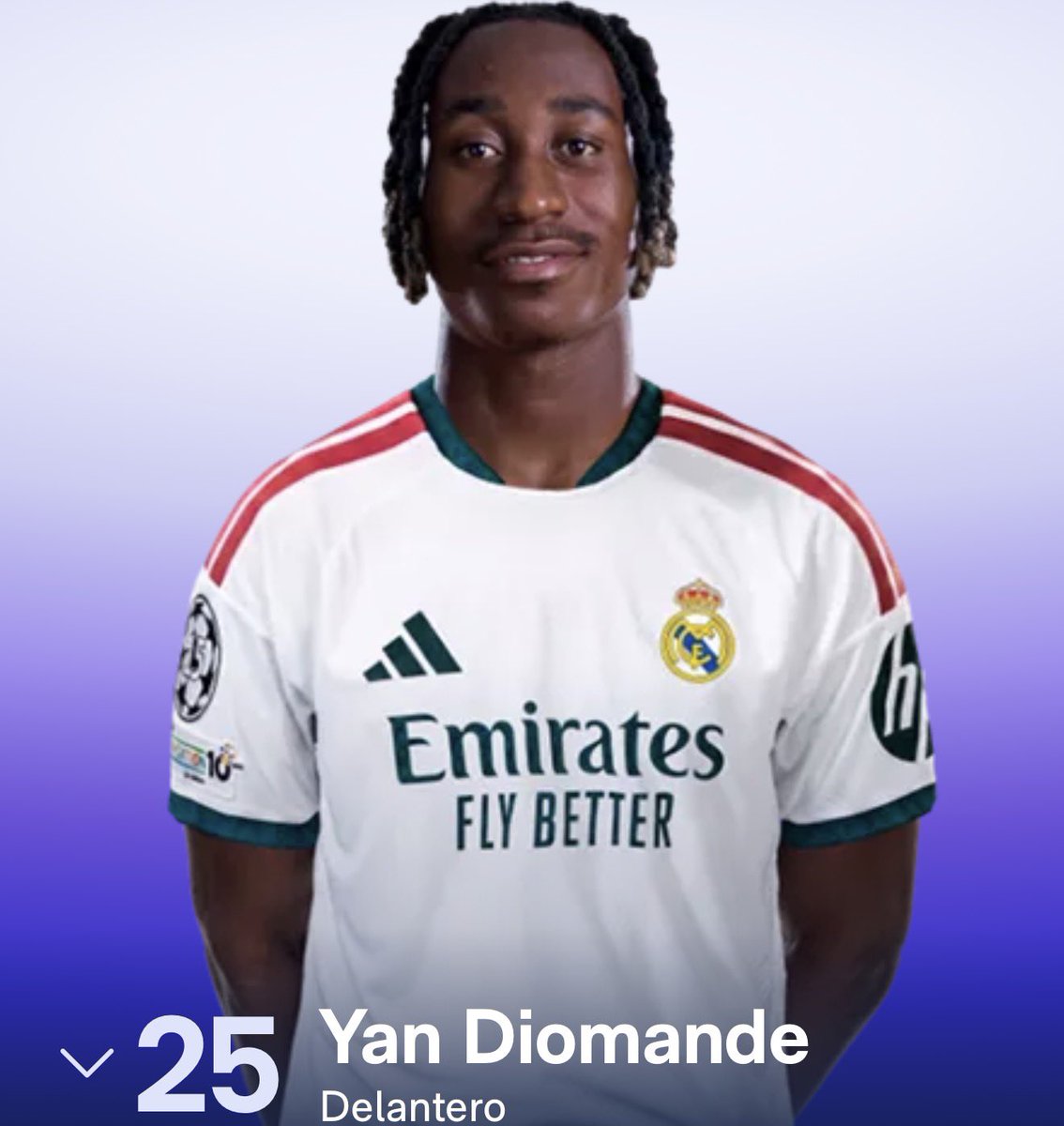 MadridXtra's tweet photo. �� YAN DIOMANDE IS NUMBER 25! https://t.co/M2MDThOEJ0