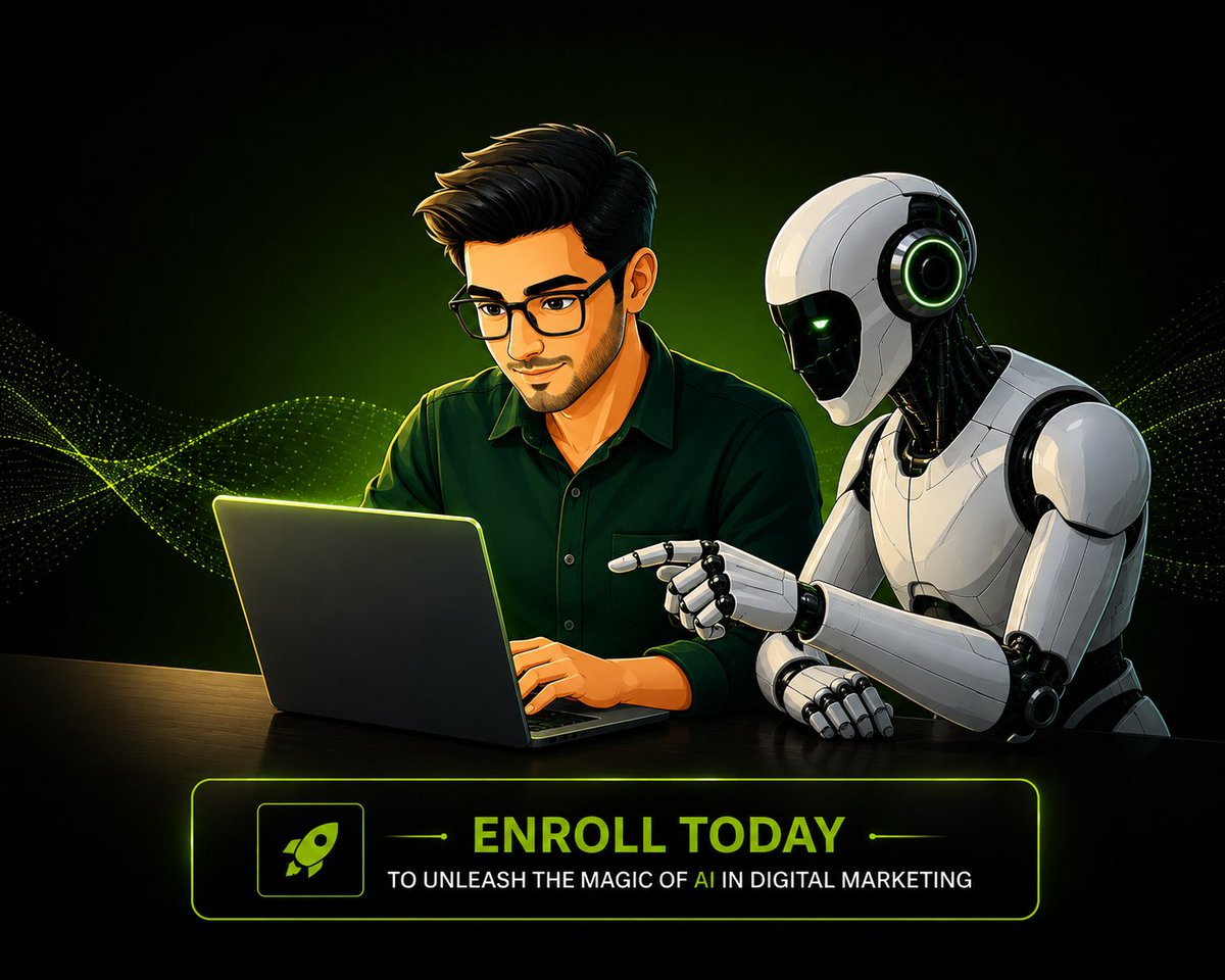 digidiracademy's tweet photo. AI is transforming digital marketing in 2026.
Smart marketers are using AI tools for SEO, content creation, ads, automation, and analytics to work faster and get better results.
Learn the tools that help businesses grow, with DigiDir Academy !
#AI #Marketing #SEO #GoogleAds #job https://t.co/1tn0SWgTms
