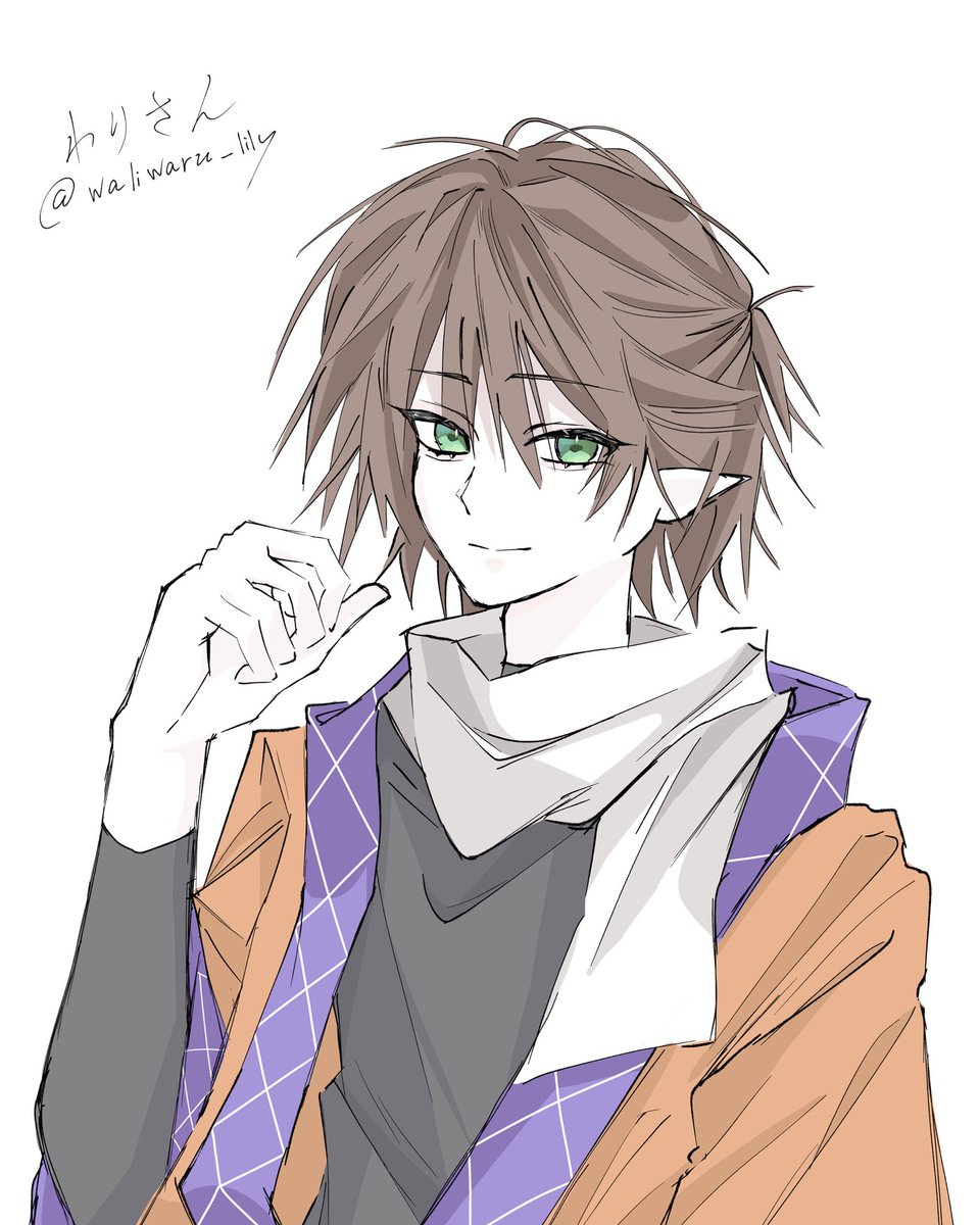 HakuyaMasyu's tweet photo. #いいねした人の絵柄を真似して描く
最初の４人です！

@waliwaru_lily　@amamama1002
@ushi_orefukkatu　 @ninzinT_krz https://t.co/8ebYZrwVk5
