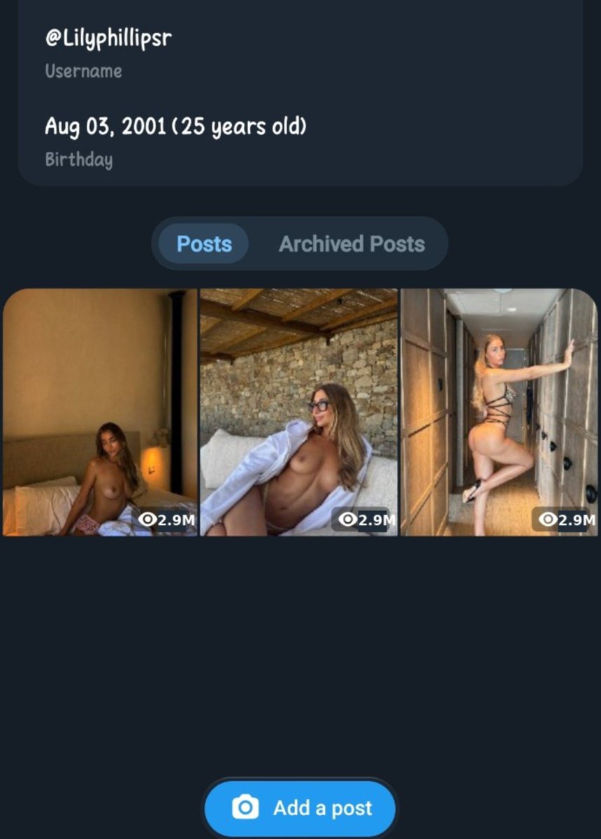 lilyphillips218's tweet photo. WTF 😱you guys could dm on telegram but can't engage on this my backup 😭😹 fuck u all 🥲 https://t.co/Ohyd00t3hJ