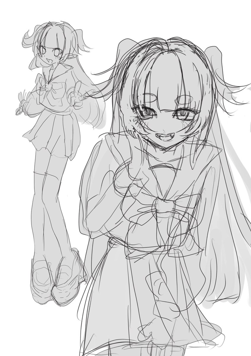 ao2017_'s tweet photo. ラフイラストの簡易依頼を受け付けております！
グレー塗りつぶしor色なし 500円～
カラーあり800円～
お支払い方法はpaypayで^ᴗ ̫ ᴗ^♩

 #有償依頼  #イラスト依頼 https://t.co/XHzn4C4e1r