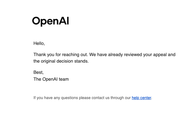 CaptWrecked's tweet photo. @finkd openAI doesn't https://t.co/MUQ3CpujYY