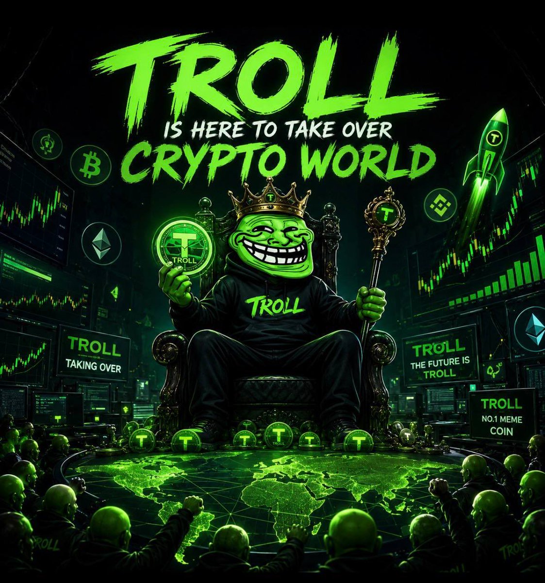 OGTROLL786's tweet photo. GM to the best community in all of crypto! ☀️🔥 https://t.co/oSqD0yG6Cf