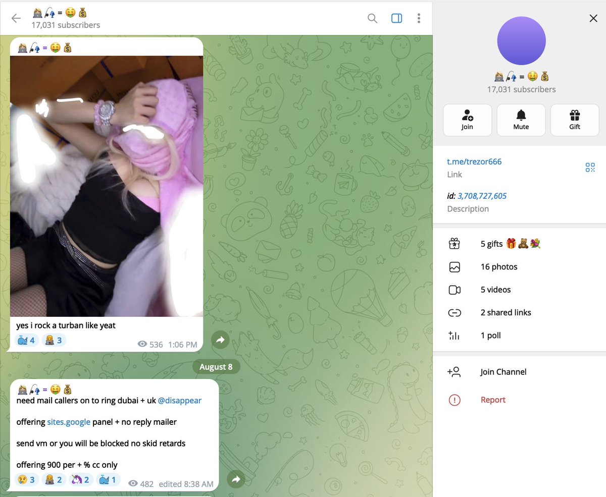 zachxbt's tweet photo. 1/ Meet Tiffany Milanovich, a US based threat actor tied to at least $5M in thefts from hardware wallet and centralized exchange support impersonation scams.

She's recorded herself taunting victims on calls after draining their funds.

Tiffany openly flaunts luxury purchases, stolen funds, and casino gambling on social media.