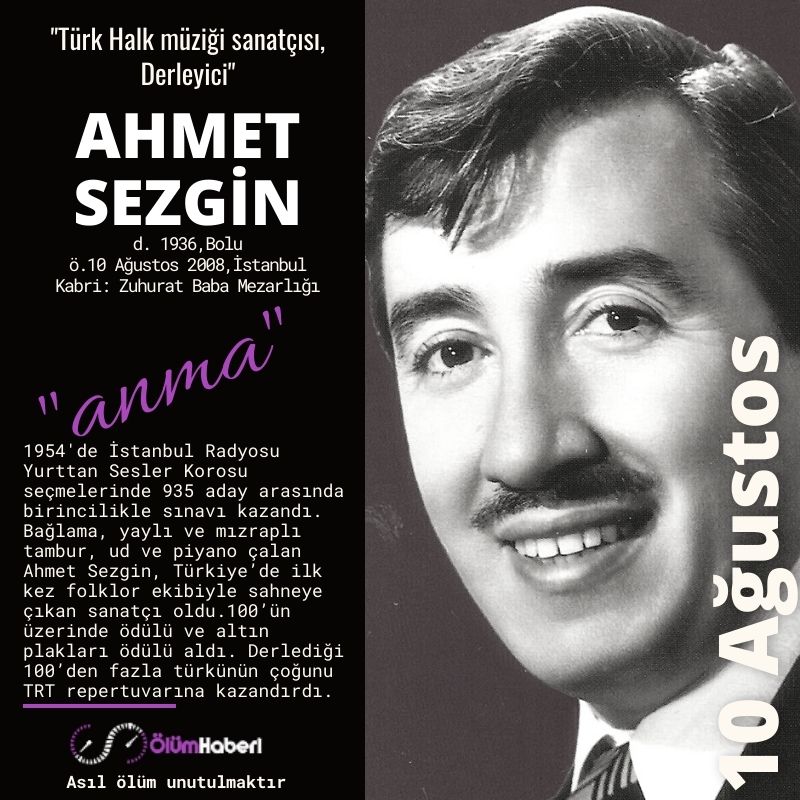 OlumHaberi's tweet photo. GÜNÜN ANMALARI. (10.Ağustos)
Ahmet Sezgin
Halil Şıvgın
Kemal Nebioğlu
Sabina Toziya
https://t.co/mHRZXAkEsq
#İstanbul #vefat #anma #tarih #AhmetSezgin #HalilSıvgın #KemalNebioglu #SabinaToziya #tarih #Ankara #yazar #Istanbul #sinema #dizi #TBMM #turku #THM #sendika https://t.co/WqKAPuoPCs