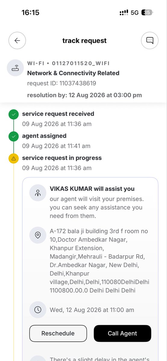 _navneetnandan's tweet photo. @airtelindia It’s been over 24 hours since I filed a complaint about my WiFi not working. Despite various attempts, nothing has been resolved, and everything keeps getting rescheduled. I'm very frustrated because I’m facing many issues working from home. Can I change my operator https://t.co/wVFYhHCqFp