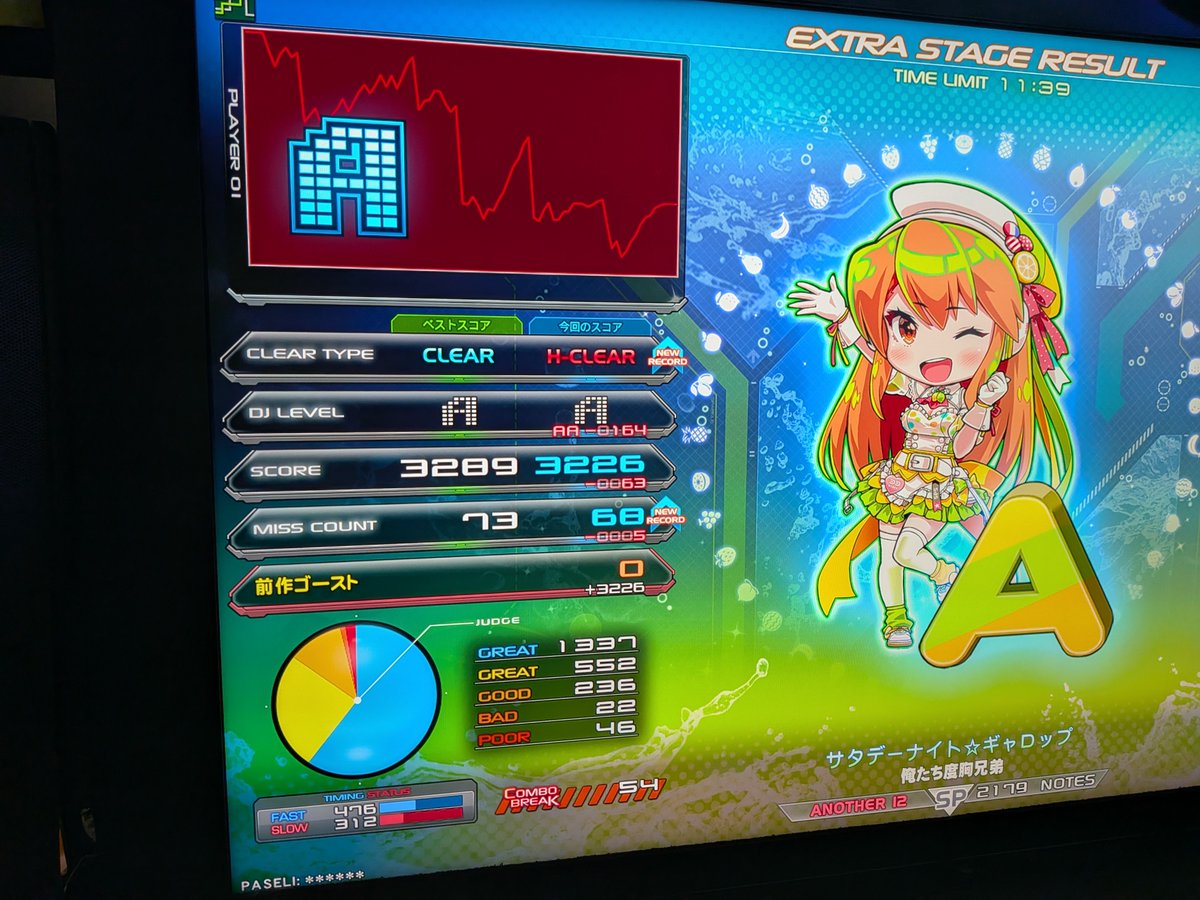 nulunulucha's tweet photo. SP
烽火連天の刃 墓　ハード
Iridescent Memories 穴　AA+201のハード
サタデーナイト☆ギャロップ 穴　ハード https://t.co/88CEXxa934