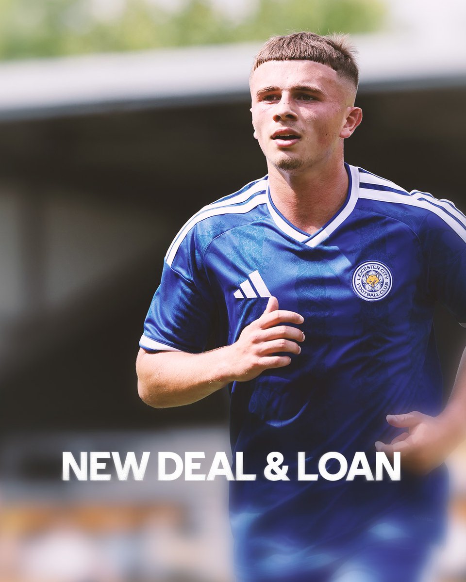 LCFC's tweet photo. Jake Evans has penned a new three-year deal and joined Cheltenham Town on loan, subject to league approval ✍️

Congrats, Jake, and good luck! 👏