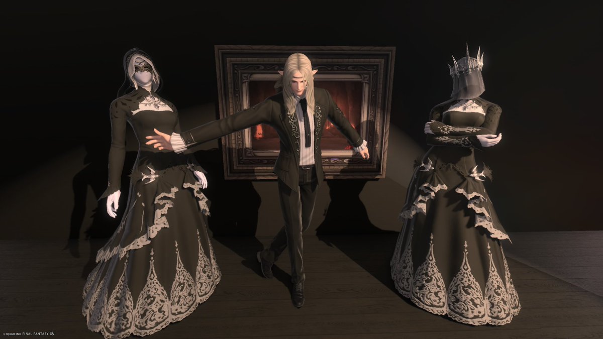 LuciusS_FF14's tweet photo. 「Shall we dance?」
#Studio_4KI #エレオス https://t.co/OC6JEDif7I